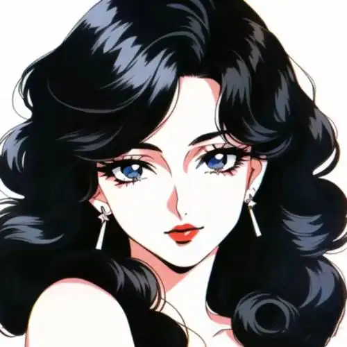 追剧少女头像